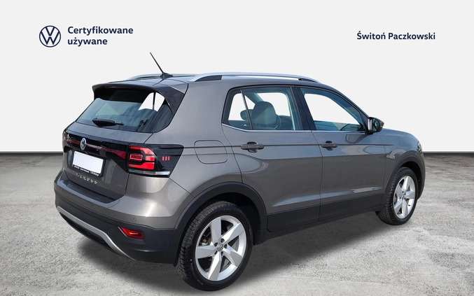 Volkswagen T-Cross cena 86900 przebieg: 34900, rok produkcji 2019 z Głogów Małopolski małe 436